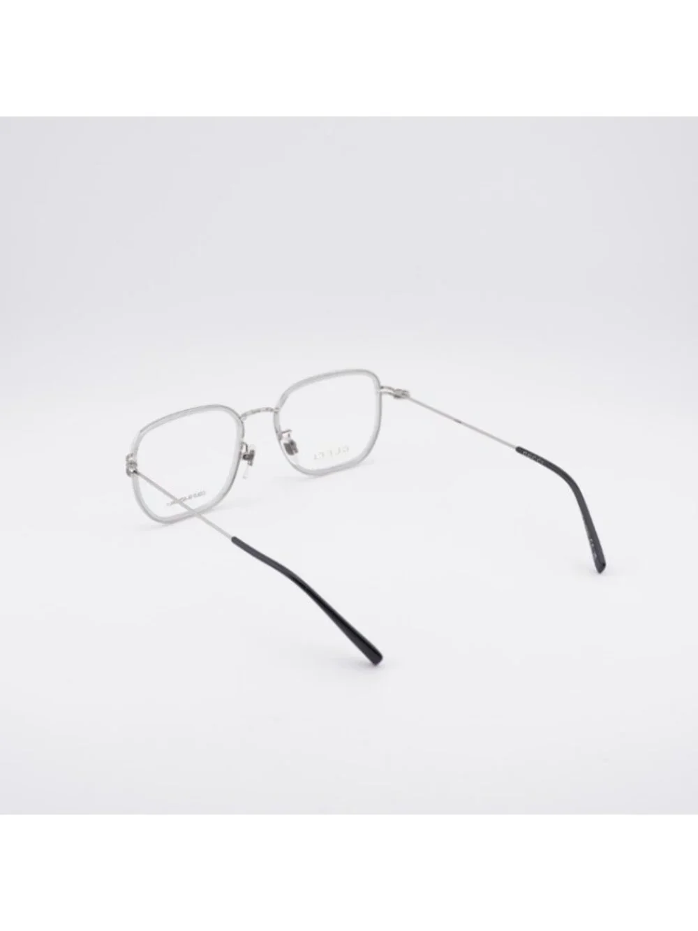 Gucci GG1852OA 004 Eyeglasses Grey / Silver 53mm Square Frame